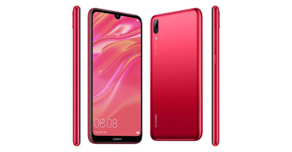HUAWEI-Y7-Pro-2019-Coral-Red-(3)