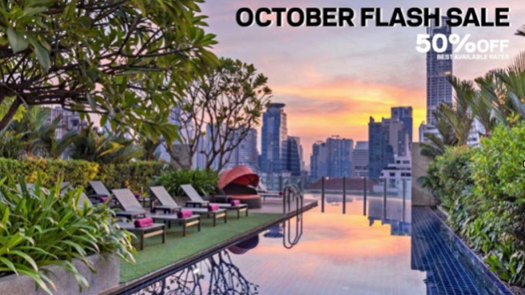 October flash sale at Aloft Bangkok